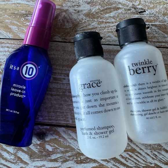Philosophy Other - 🧴3 Travel-Size Mini Bottles ~ Empty & Reusable